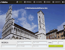 Tablet Screenshot of abitaimmobiliare.biz